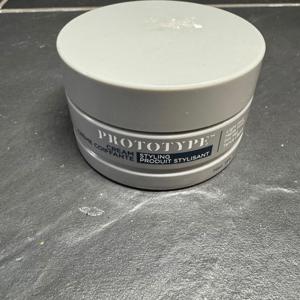 New Prototype Styling Cream Light Hold Matte Finish 1.7 oz Hair Paste Wax Pomade